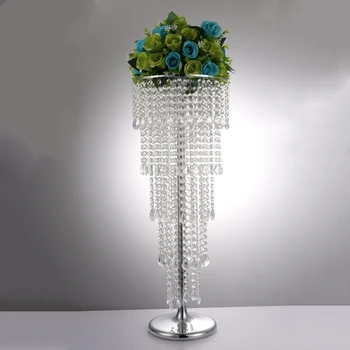 

crystal table top chandelier wedding table centerpieces withwout the flower and flower vase stand