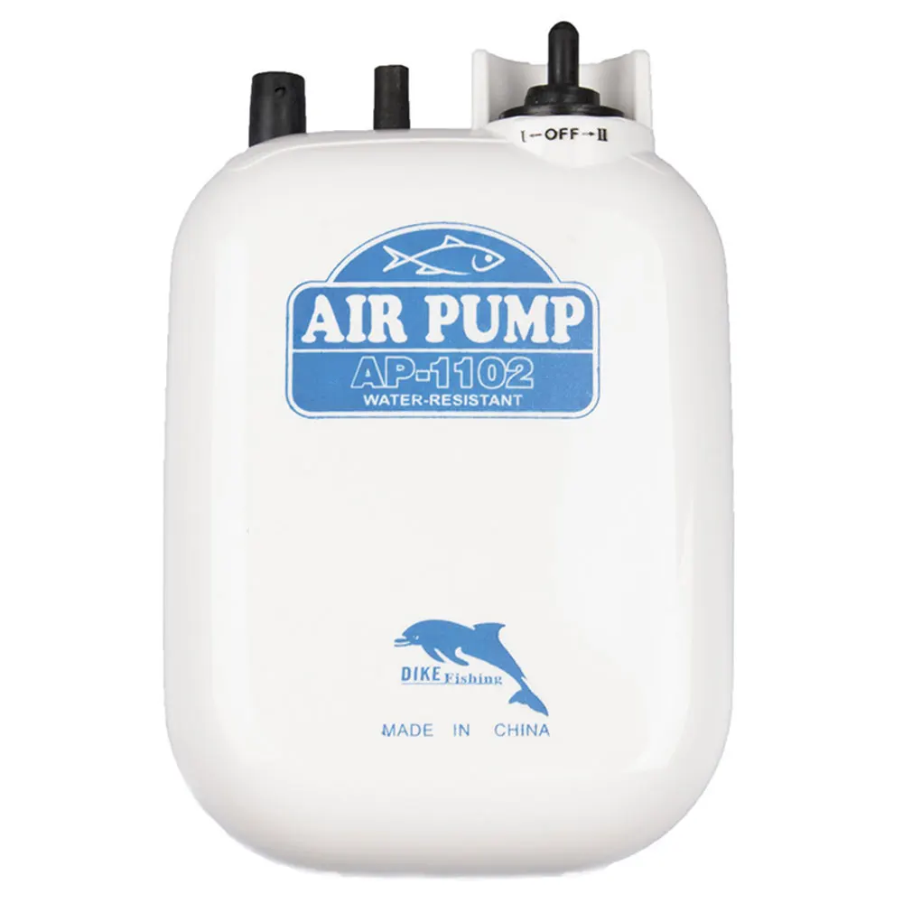 

Oxygen Air Pump Ultra Silent Practical ABS White Aquarium Accessories High Energy Equipment