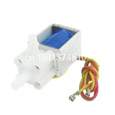 DC 6V 1 2 W 2-Outlet провод подключения открытая рама Газа воды Соленоидный клапан |