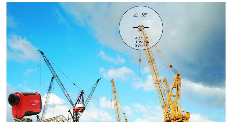 UNI-T LM600 LM800 LM1000 LM1200 лазерный дальномер для гольфа дальномер телескоп лазерный дальномер угол высоты 600/800/1000 м