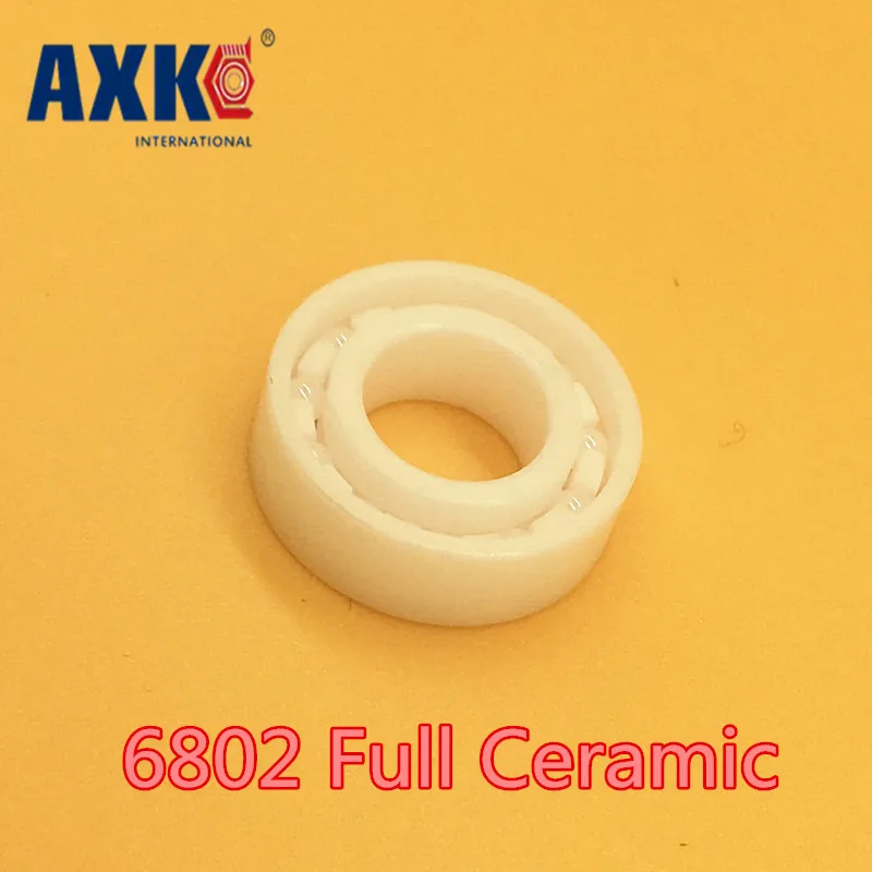 

2019 Rolamentos Rolamento Axk 6802 Full Ceramic Bearing ( 1 Pc ) 15*24*5 Mm Zro2 Material 6802ce All Zirconia Ball Bearings