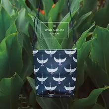 YIZI PU eimer messenger bags in “vögel in ihre tasche” serie (SPAß KIK)
