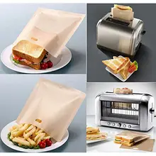 Антипригарный Сэндвич Тост тефлоновый мешок для хлеба Сэндвич Тост мешок не устойчив к Термостойкое стекловолокно тост мешок