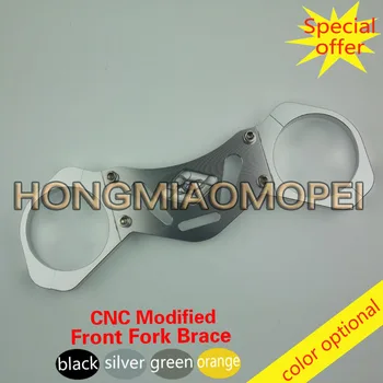 

Silver Front Fork Brace For CB400 92-98 CB250 Hornet250 NSR250 P3 PGM3 CBR250 NC22 CBR400 NC23 NC29 Modified Fork Brace