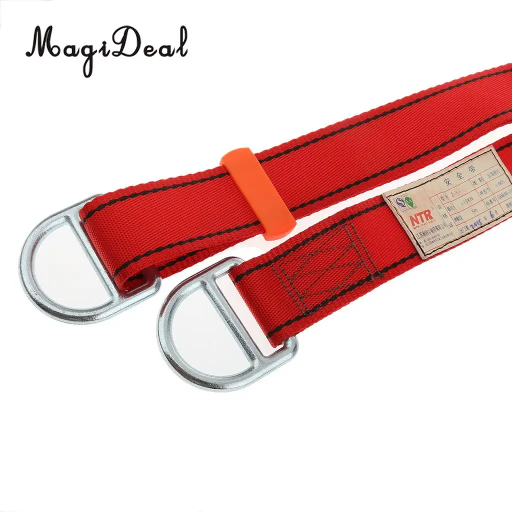 MagiDeal New Hot Sale 23KN Adjustable Rock Climbing Rappelling Webbing Sling Cord Equipment Gear for Outdoor Exploring Supply