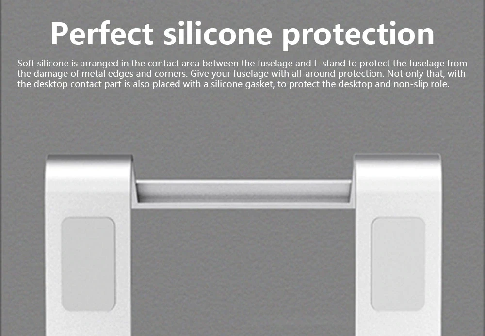 Xiaomi L-Stand высокоскоростная охлаждающая подставка для ноутбука Подставка для ноутбука крепкая Нескользящая простая конструкция для 12-15 дюймов C2