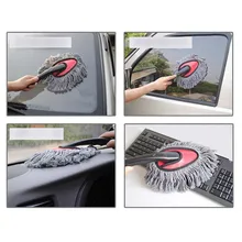 Высококачественная мини-автомобильная Перетяжка воска щетка для чистки