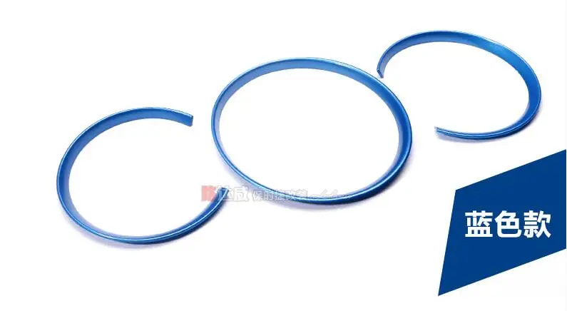 chrome dashboard ring trim for Porsche Macan accessories car styling  (17)