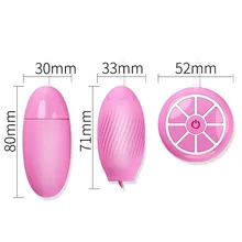 Multiple color remote control jumping eggs Battery kegel vaginal ball G point vibrator Female sex toys for woman USB charging