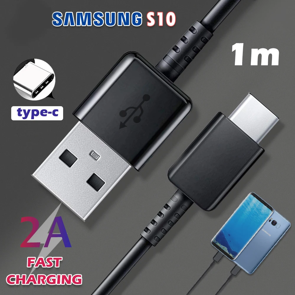 

USB Type C Cable for Xiaomi Redmi Note 7 mi9 USB C Cable for Samsung S9 S10 Fast Charging Wire USB-C Mobile Phone Charge Cord