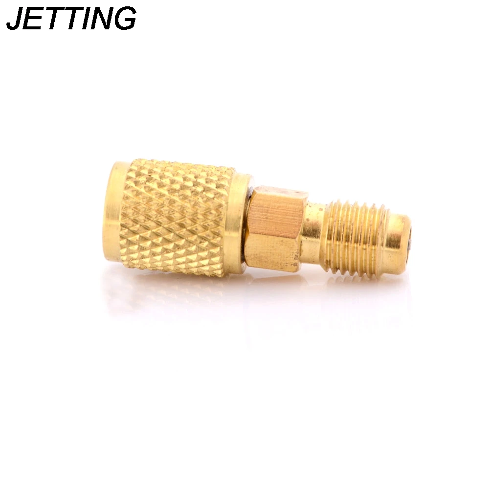 

1 PCS Air Refrigeration Charging Adapter Hoses Brass R12 R134A Valve Tools Gauges Ball Valves