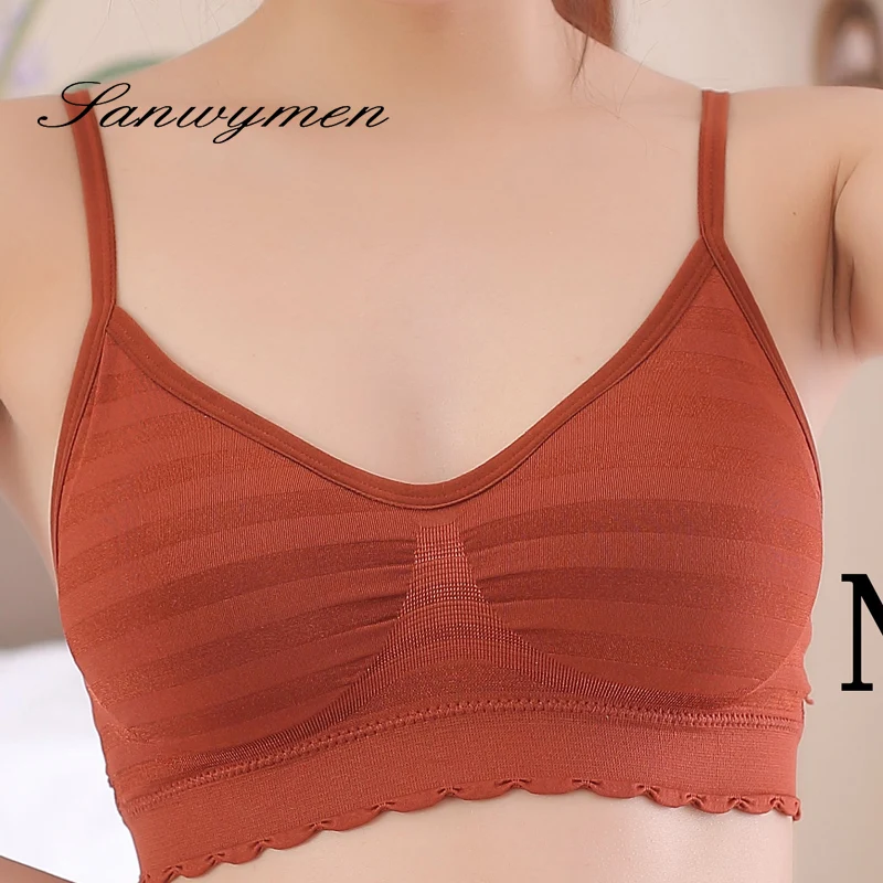 

Sexy Women Bralette Bra Female Tops Hot Sale Female Letter Strap Wrapped Chest Shirt Top New Underwear Bras For Women NB126