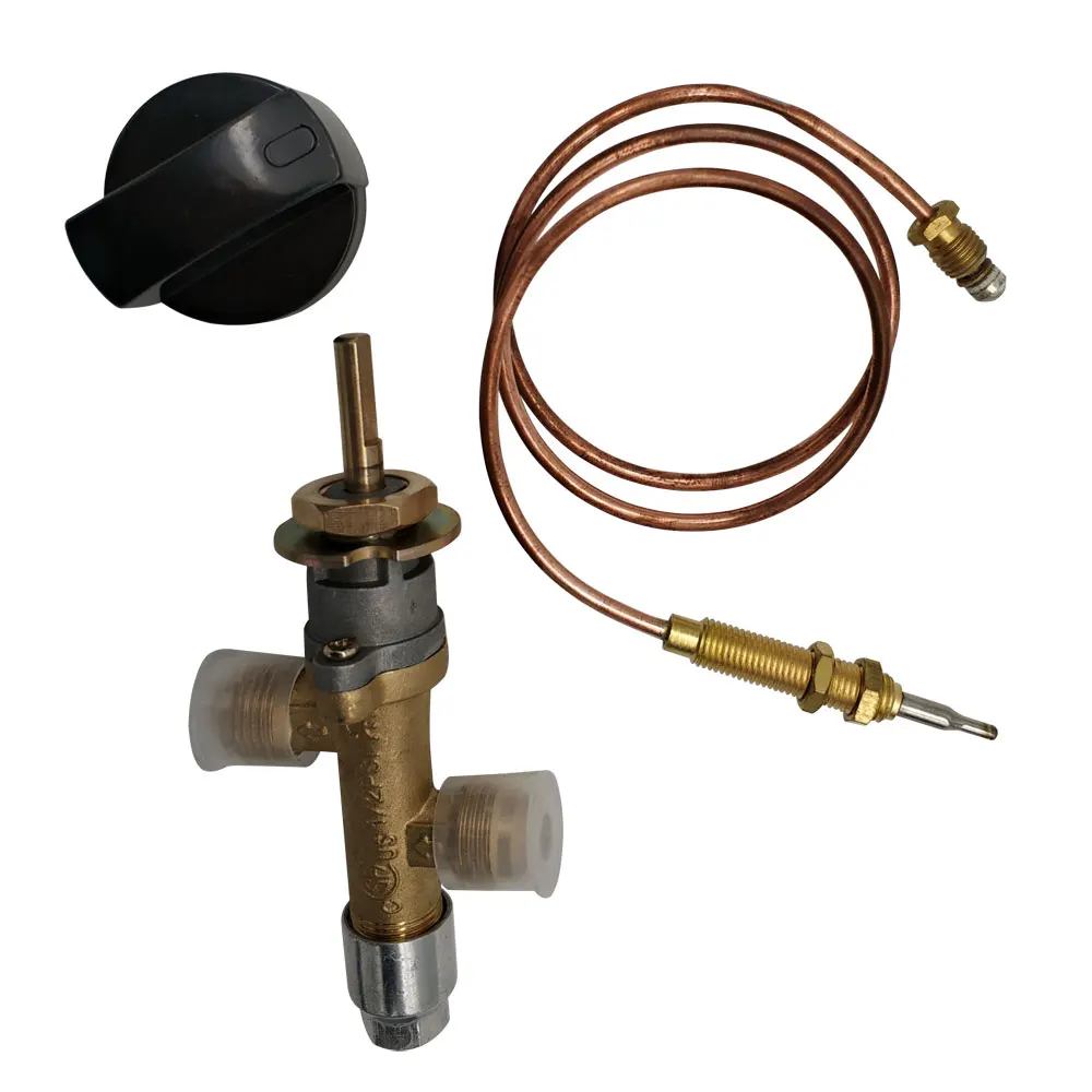 Goedkoop Propaan Lpg Gas Vuurkorf Control Veiligheid Klep Vlam Falen Apparaat Cock Gas Kachel Klep Met Thermokoppel En Knop