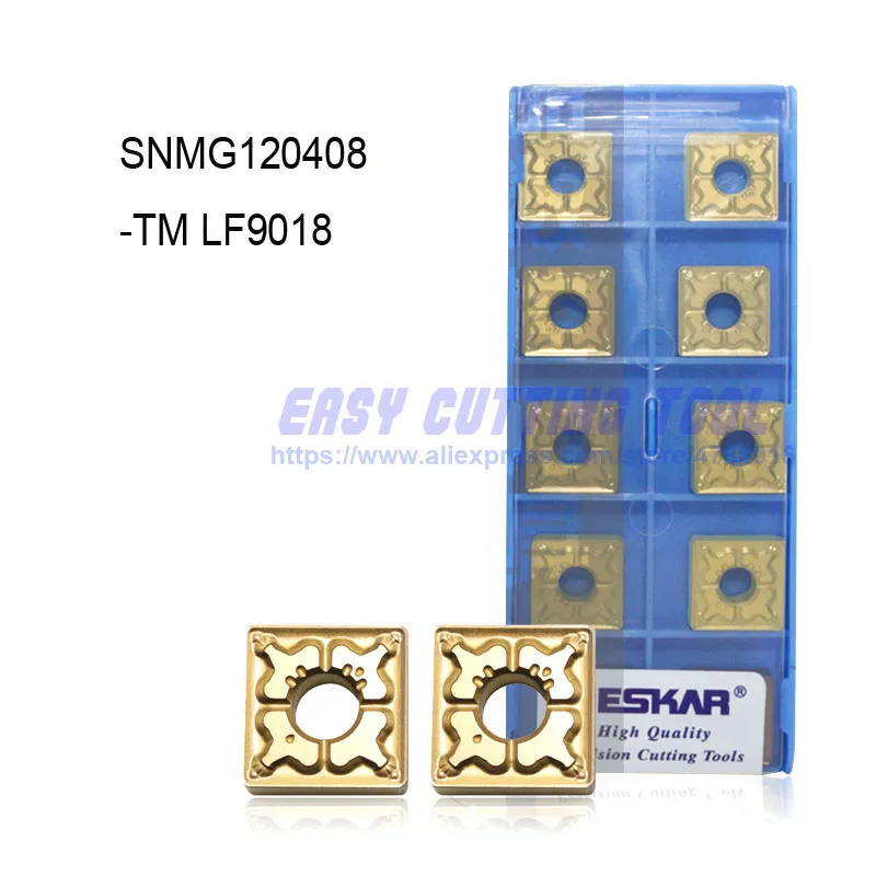 SNMG120408 TM LF9018 * 10 шт. для настольных компьютеров Стальные лопасти MSSNR/MSKNR токарный