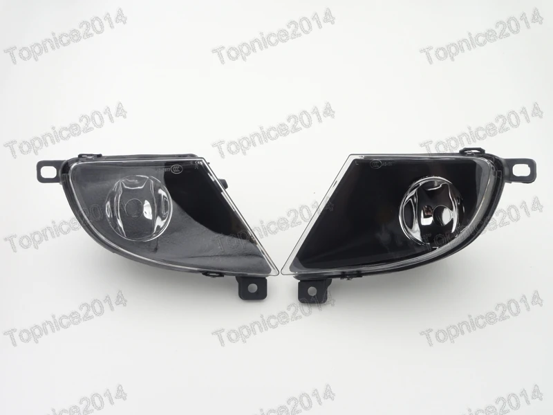 2Pcs Left and Right Front Bumper Driving Fog Lights Lamps For BMW 5-Series E60 2008-2010