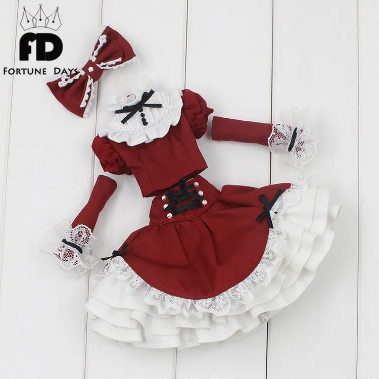 

1/6 Blyth Red suit, suitable for dolls, BJD,DIY