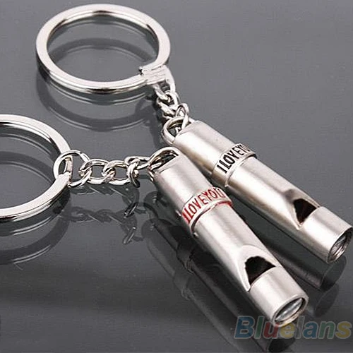Bluelans красивый свисток дизайн кулон брелок подарок для влюбленных|lovers gift|keyring