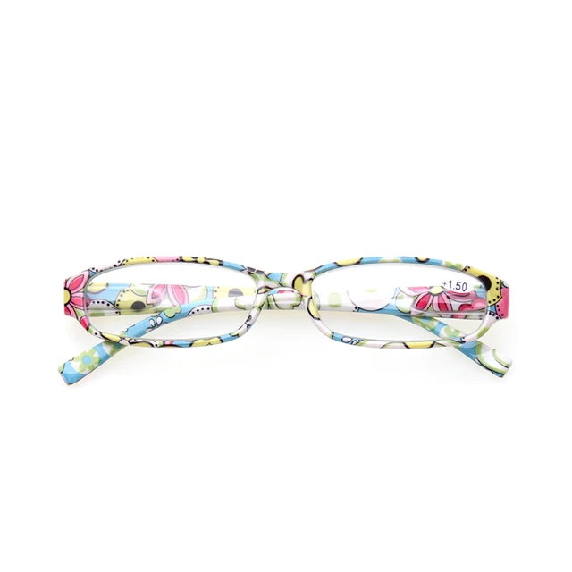 Reading Glasses Fashion Ladies Readers Spring Hinge with Pattern Print Eyeglasses for Women +1.0 +2.0 +3.0 +4.0 +5.0 red