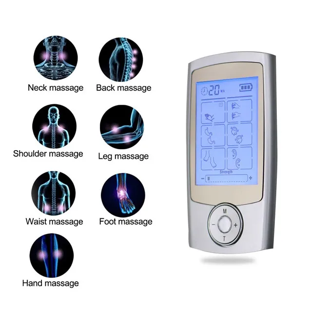 Tens ems electrical muscle stimulation withmuscle stimulator weight