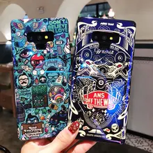 Case For SamSung Galaxy Note 9 Case Blue Light Back Matte Cover for Note9 samsung note 9 Full Protective Silicone TPU Shell case x style protective tpu back case cover for google nexus 9 black