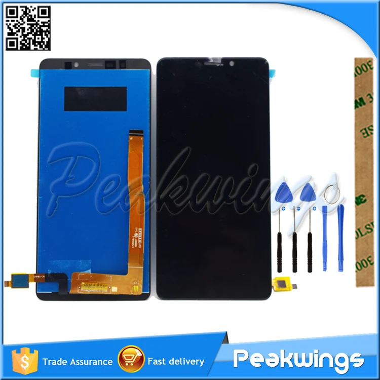 

5.45" Touch Screen For Wiko View Lite LCD Display Screen with Touch Assembly