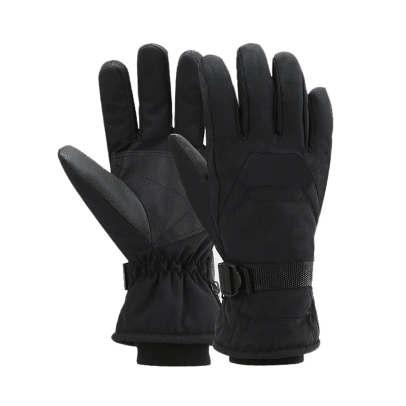 Перчатки ветрозащитный для велоспорта, велосипедные лыжные перчатки, зимние мужские, женские, для спорта на открытом воздухе, для верховой