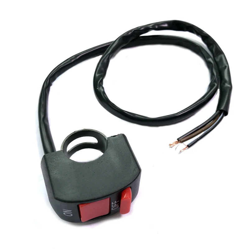JEAZEA Motorcycle Switch Handlebar Head Fog Light ON-OFF Button 12VDC 3 Wires For Motorbike Scooter ATV Dirt Bike | Автомобили и