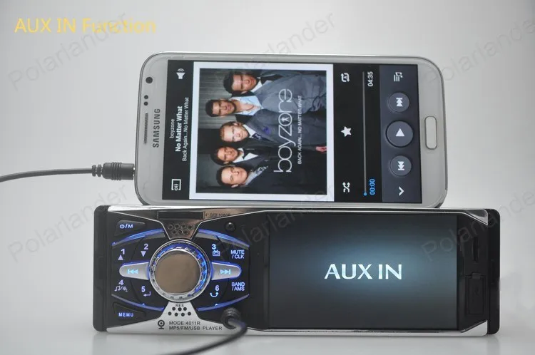 4,1 ''дюймовый TFT HD экран Автомобильный Радио плеер Поддержка камеры заднего вида USB/SD aux в Bluetooth FM 1din автомобильный аудио стерео MP4 mp5