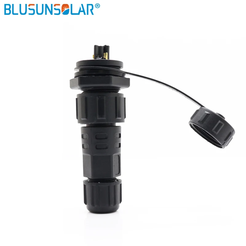 

10 Pcs M16 2,3,4,5Pin wire to male panel Waterproof Connector 250V IP68 Plug Socket Automotive Wire Connector Terminals wire