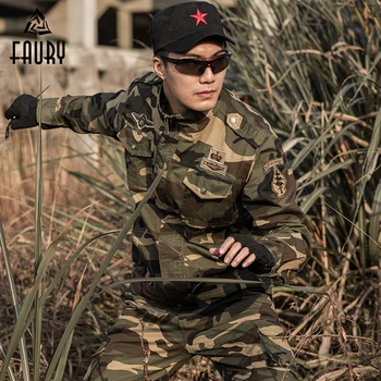 

Military Uniform Tactical Camouflage Suits Sets Uniforme Militar CS Multicam Clothing Army Combat Jacket +Cargo Pant Men