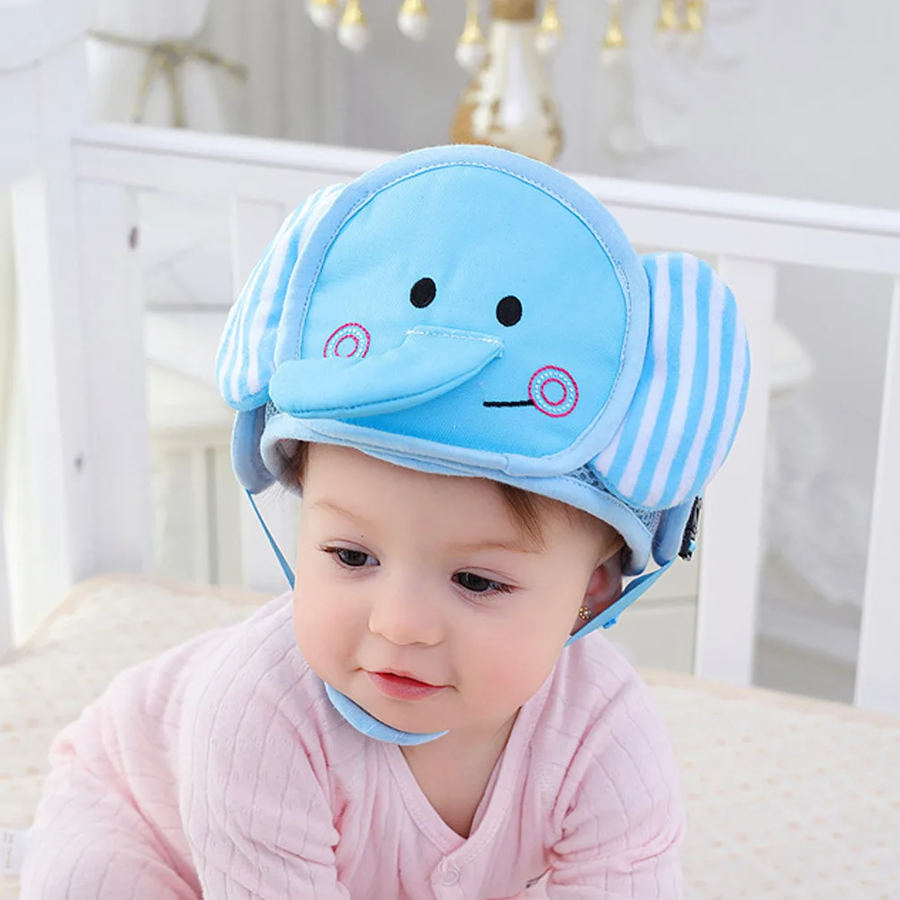 

Baby Harness Hat Infant Toddler Anti-Fall Cap Child Kids Anti-Collision Cap Cute Cartoon Baby Head Protection Helmet Hat