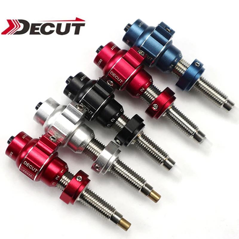 Decut Archery Cushion Plunger Aluminum Alloy Micro Click Spring Tension