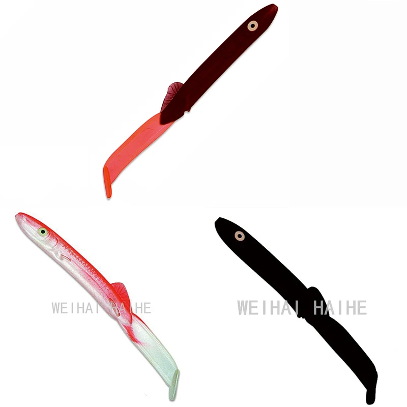 

30pcs soft sandeel lures 13cm 15cm soft plastc fishing lure
