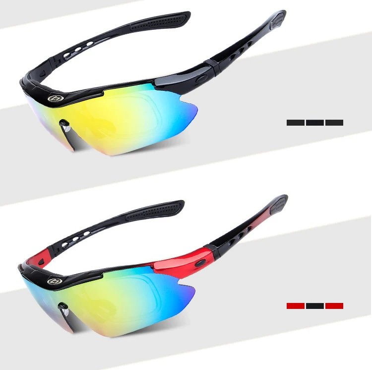 Cycling Glasses 5 Lens Windproof Anti-fog With Mypia Frame Sport MTB Bike Bicycle Polarized Cycling Glasses 5 lens (7)