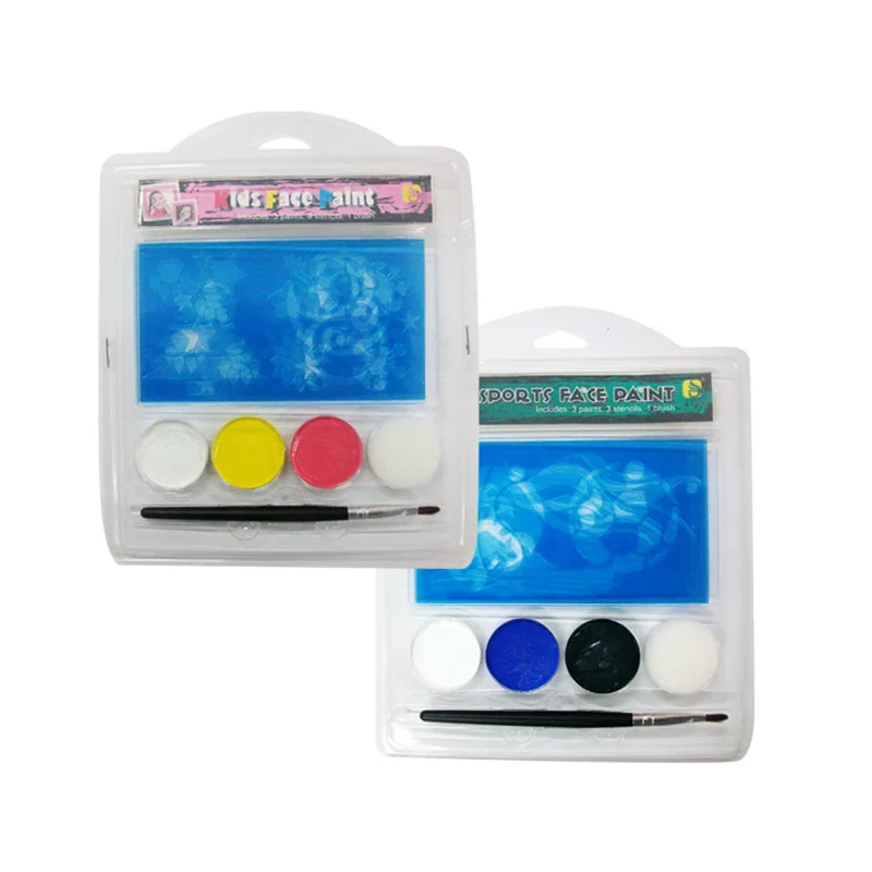 Face Paint 4 Colors Choice Safety Drawing Pigment Water-based Makeup Cream Paste Party Body Painting Hot Sale 2016-23 |