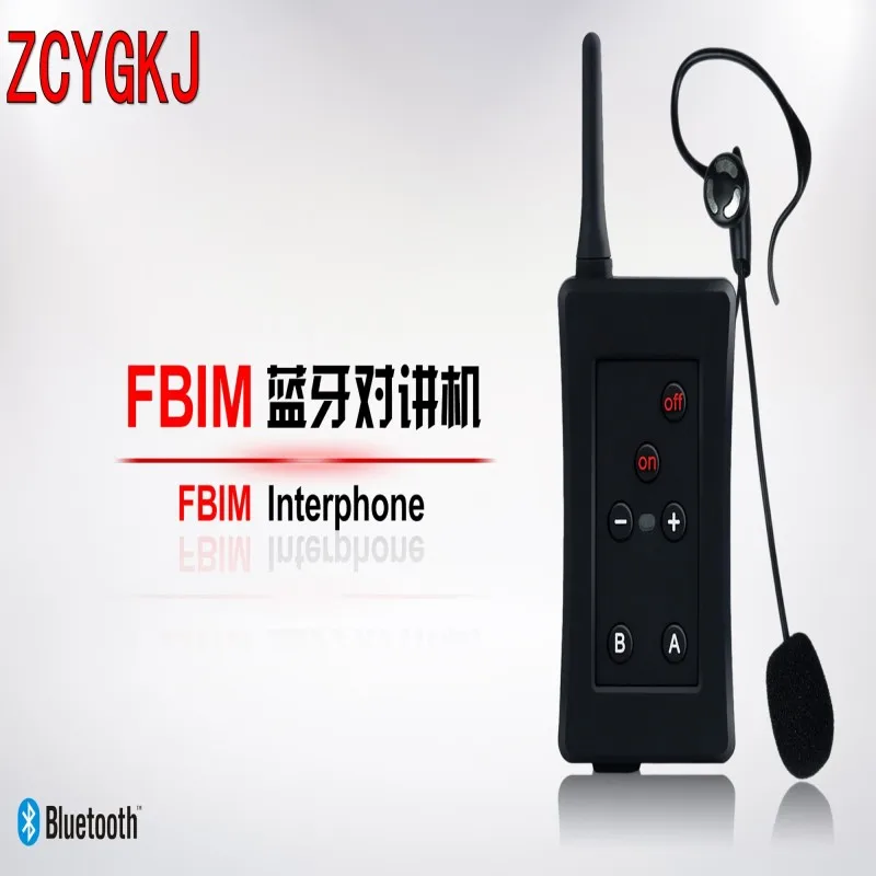 

1200m FBIM Brand Football Soccer Referee Intercom Motorcycle Bluetooth Intercom Full Duplex Referee Headset Car Styling