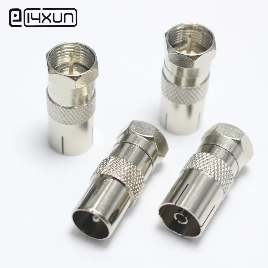 1 пара дюймовых разъемов F Male к RF TV Female Plug jack 9 5 General Head Inch революционный разъем