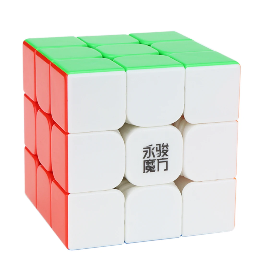 Yulong 2 м 3x3x3 магический куб, квадрат черный стикер меньше Magico Cubo Развивающие игрушки для мальчиков - Цвет: Stickerless