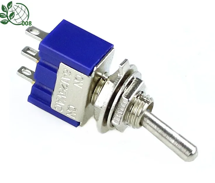 5 шт MTS 102 AC ON SPDT 2 позиционный фиксирующий переключатель 6A 125V S Акция!|switch|pcs |