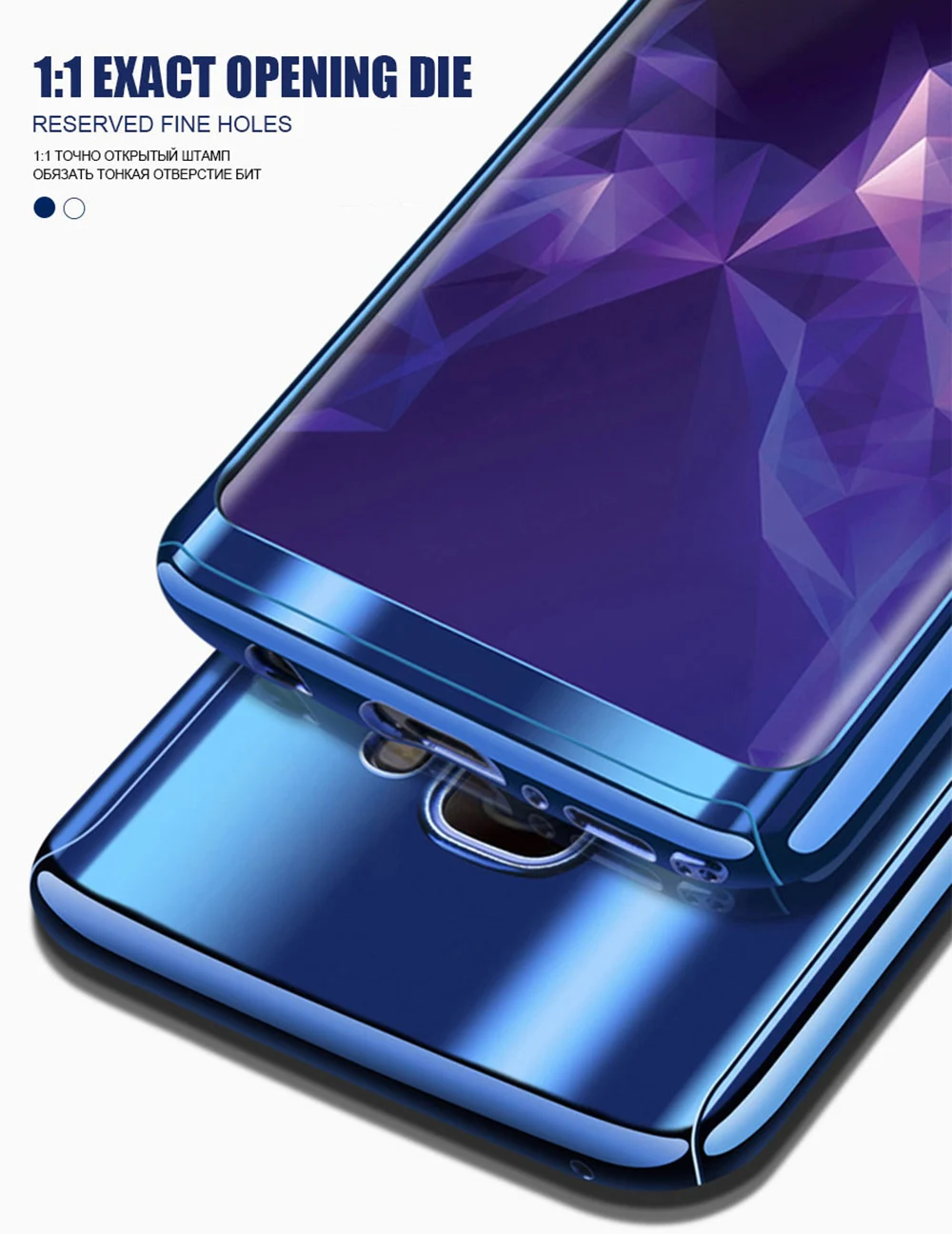 16-BALMORA-360-Full-Cover-Plating-Mirror-Case-For-Samsung-Galaxy-S9-S8-Plus-Note-8 s7 s7ege
