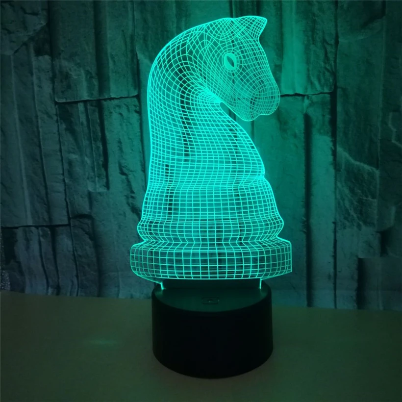 Chess 3D night light (2)