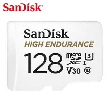 

SanDisk 64GB MicroSD Memory Card 32GB TF Card 128GB Monitoring Card C10 U3 V30 High Endurance Full HD Video For Dash Cam 100MB/s