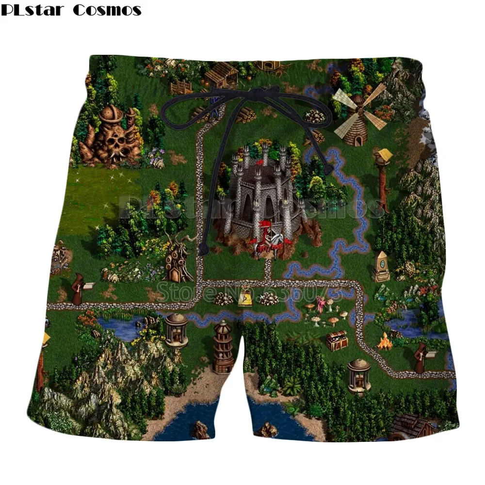 PLstar Cosmos 2018 summer New Fashion T-shirt Classic game Heroes of Might & Magic Print 3d Men/Women Casual Cool t shirt