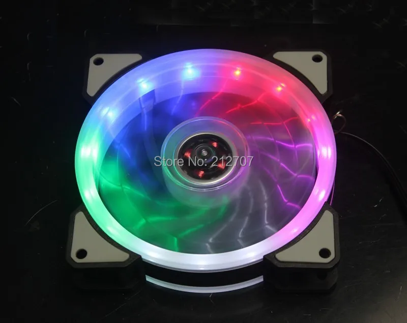 120mm colorful led fan 4