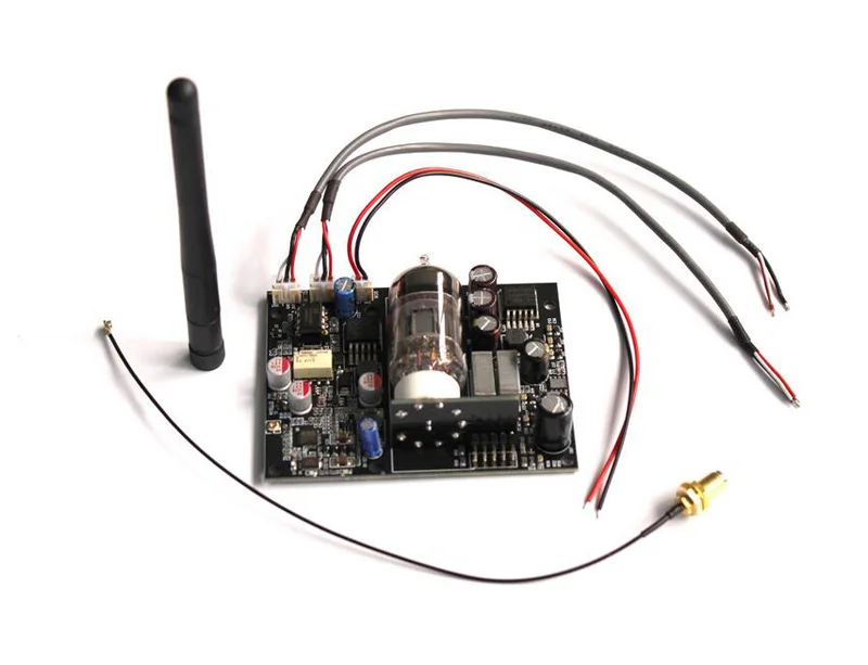 12AU7 трубка CSR8675 Bluetooth 5 0 аудио приемник плата HIFI ES9018 декодер DAC цифровой сигнал AUX F/DC