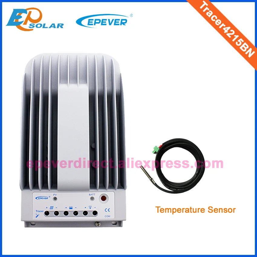  Charger 24V Battery Solar controller MPPT EPsolar Tracer4215BN 40A controller temperature sensor 12