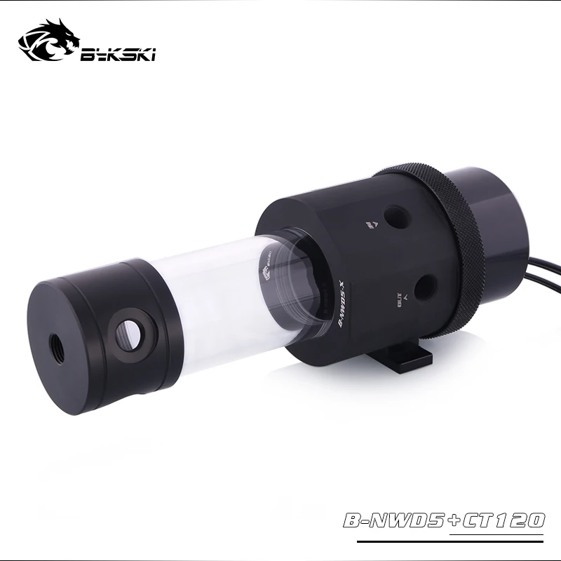  Bykski 18W D5 Combo Pump + Reservoir Maximum 5000RPM / Flow Lift 3.8 Meter / 1100L/H Water Cylinder