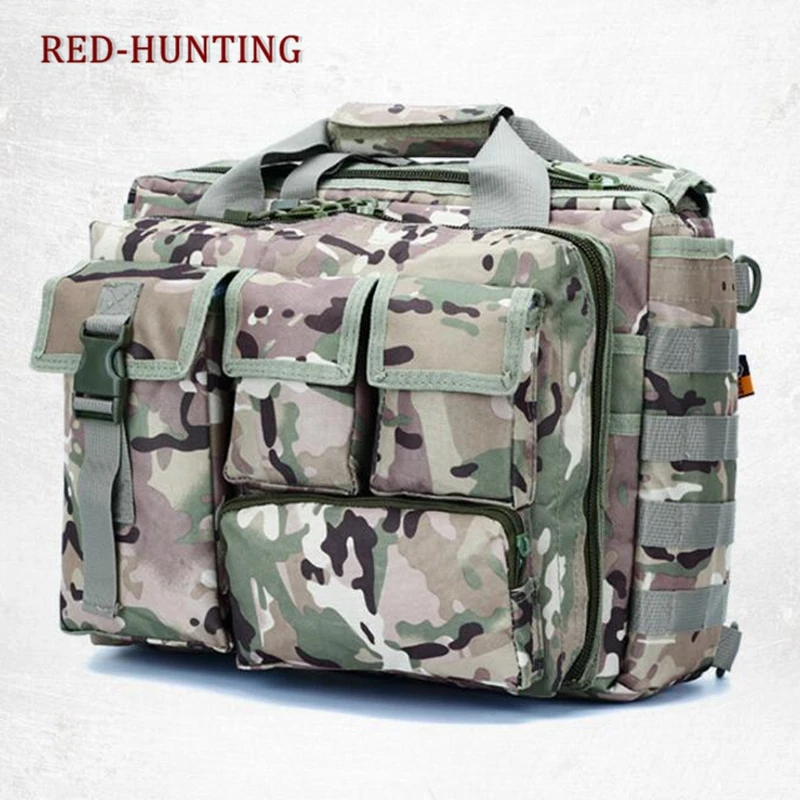 Tactical Shoulder Bag Outdoor Molle Military Messenger Bag Computer Handbag  Briefcase Laptop Camera Shoulder Bag