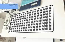 Movie Clapperboard mousepad gamer Personality 700x300x3mm gaming mouse pad Boy Gift notebook accessories padmouse ergonomic mat