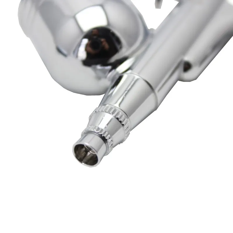 Ophir 0.3mm Prego Kit com Compressor de ar 12 Tintas do Prego do Airbrush 20x Nail Art Stencils & Bolsa & Escova de Limpeza de Unhas Tools_op-na001p 14 Ophir 0.3mm prego airbrush kit com compressor